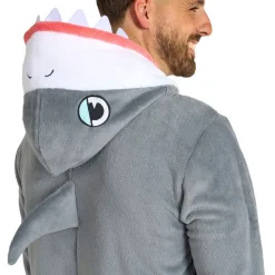 Oppo Merchandise Group B.V. OppoSuits Haj Onesie - Tøj|Udklædningskostumer