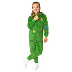 Oppo Merchandise Group B.V. OppoSuits Juletræ Børne Onesie - Tøj|Udklædningskostumer