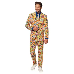Oppo Merchandise Group B.V. OppoSuits Konfetti Jakkesæt - Tøj|Udklædningskostumer