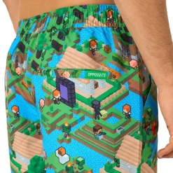 Oppo Merchandise Group B.V. OppoSuits Minecraft Overworld Shorts Jakkesæt - Tøj|Udklædningskostumer