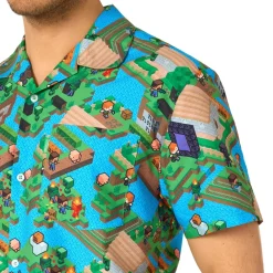 Oppo Merchandise Group B.V. OppoSuits Minecraft Overworld Shorts Jakkesæt - Tøj|Udklædningskostumer