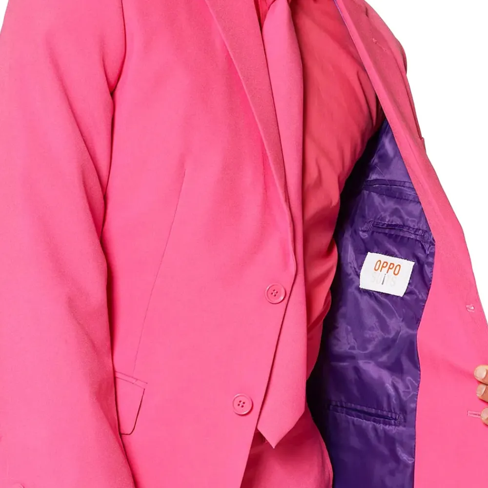 Hot Oppo Merchandise Group B.V. OppoSuits Mr Pink Jakkesæt