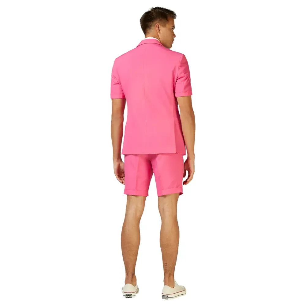 Oppo Merchandise Group B.V. OppoSuits Mr. Pink Jakkesæt med Shorts - Tøj|Udklædningskostumer