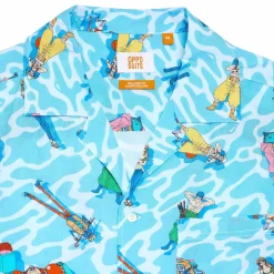 Clearance Oppo Merchandise Group B.V. OppoSuits One Piece Ocean Chill Skjorte