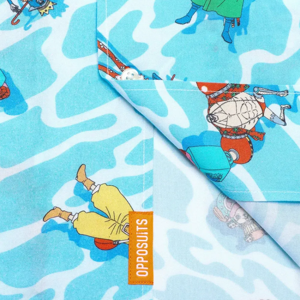 Clearance Oppo Merchandise Group B.V. OppoSuits One Piece Ocean Chill Skjorte