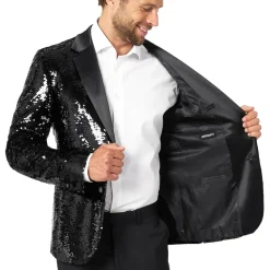 Hot Oppo Merchandise Group B.V. OppoSuits Paljettblazer Brilliant Sort