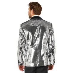 Best Oppo Merchandise Group B.V. OppoSuits Paljettblazer Briliant Silver