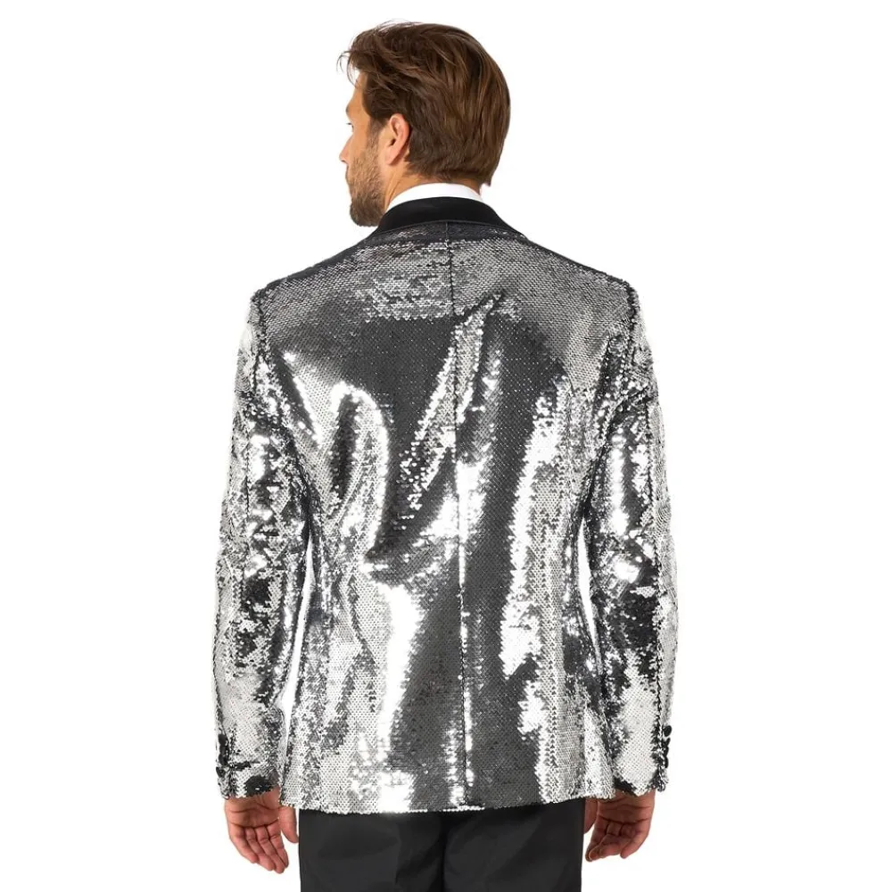 Best Oppo Merchandise Group B.V. OppoSuits Paljettblazer Briliant Silver