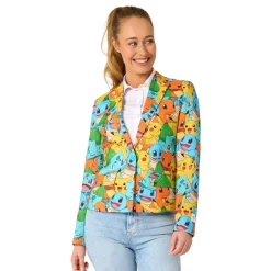 Oppo Merchandise Group B.V. OppoSuits Pokémon Dame Blazer - Tøj|Udklædningskostumer