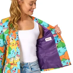 Oppo Merchandise Group B.V. OppoSuits Pokémon Dame Blazer - Tøj|Udklædningskostumer