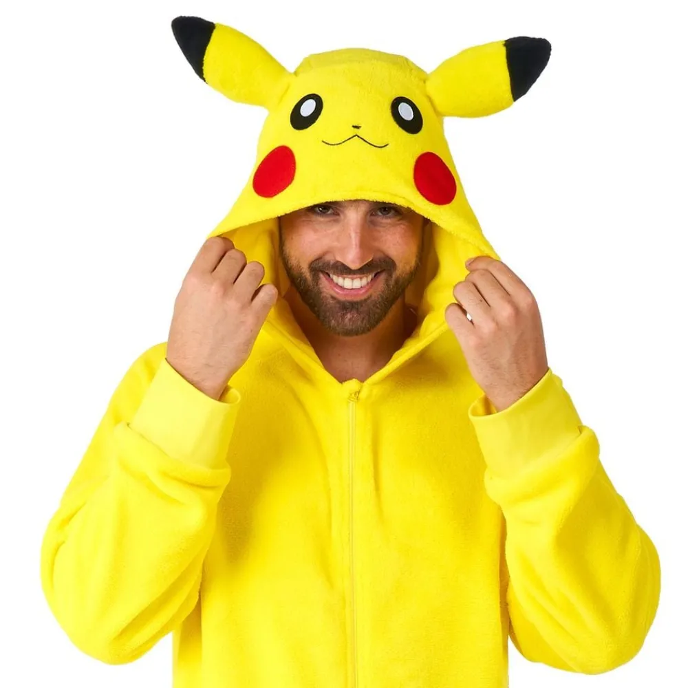 Oppo Merchandise Group B.V. OppoSuits Pokémon Pikachu Onesie - Tøj|Udklædningskostumer