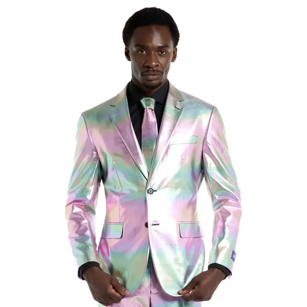 Oppo Merchandise Group B.V. OppoSuits Proper Pearly Jakkesæt - Tøj|Udklædningskostumer