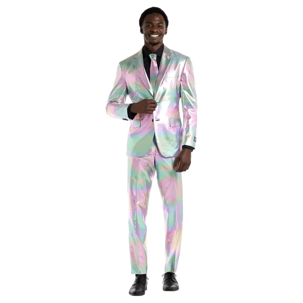 Oppo Merchandise Group B.V. OppoSuits Proper Pearly Jakkesæt - Tøj|Udklædningskostumer
