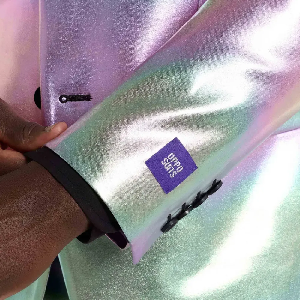 Oppo Merchandise Group B.V. OppoSuits Proper Pearly Jakkesæt - Tøj|Udklædningskostumer