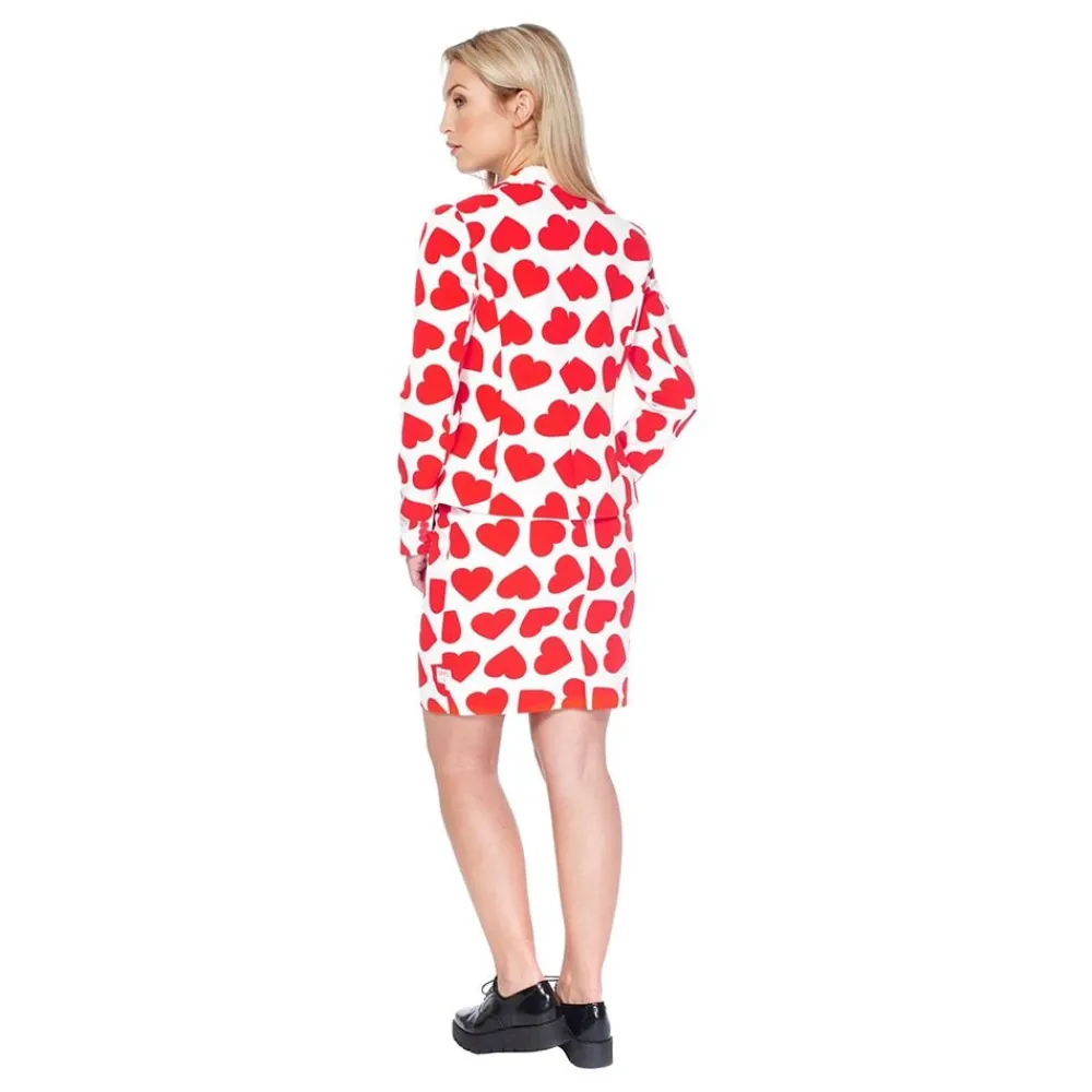 Oppo Merchandise Group B.V. OppoSuits Queen of Hearts Kostume - Tøj|Udklædningskostumer