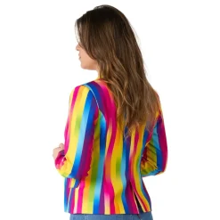 Hot Oppo Merchandise Group B.V. OppoSuits Rainbow Glaze Dame Blazer