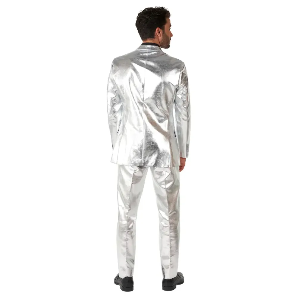 Clearance Oppo Merchandise Group B.V. OppoSuits Shiny Jakkesæt Sølv