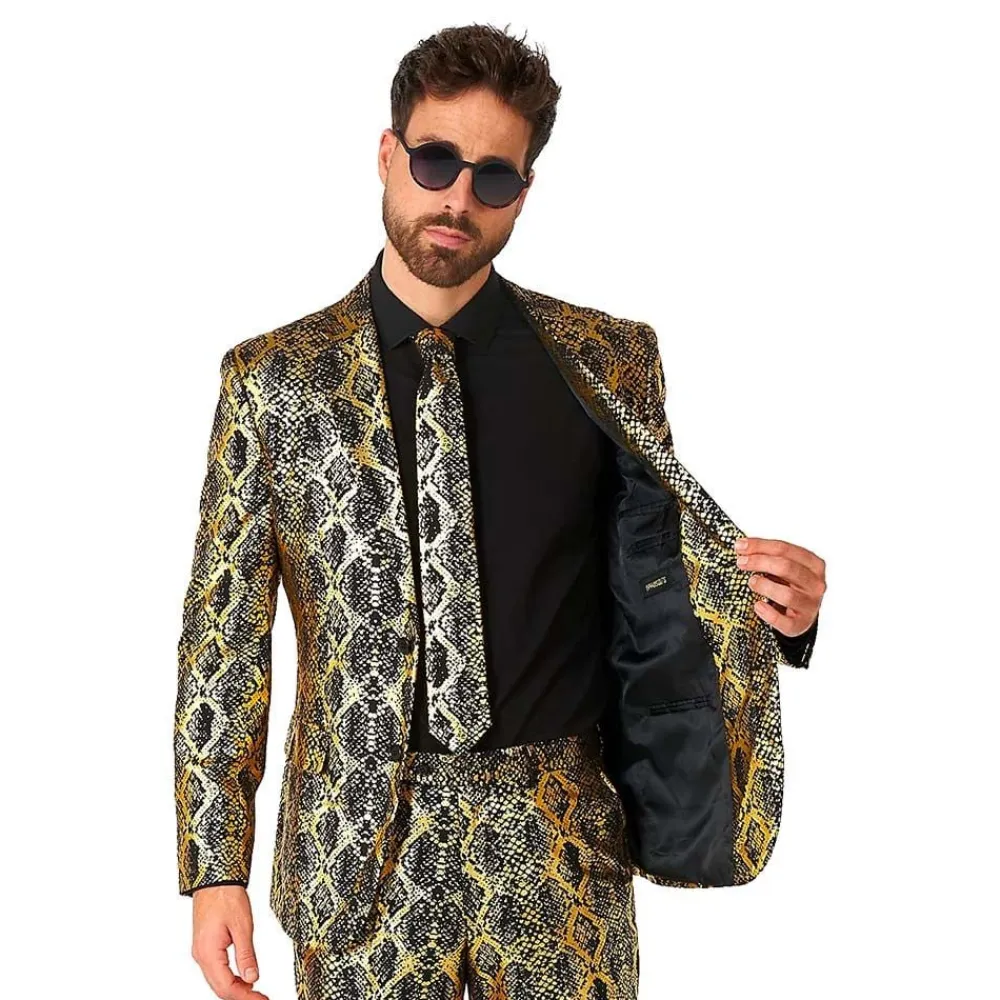 Oppo Merchandise Group B.V. OppoSuits Shiny Snake Jakkesæt - Udklædningskostumer|Kostumetema