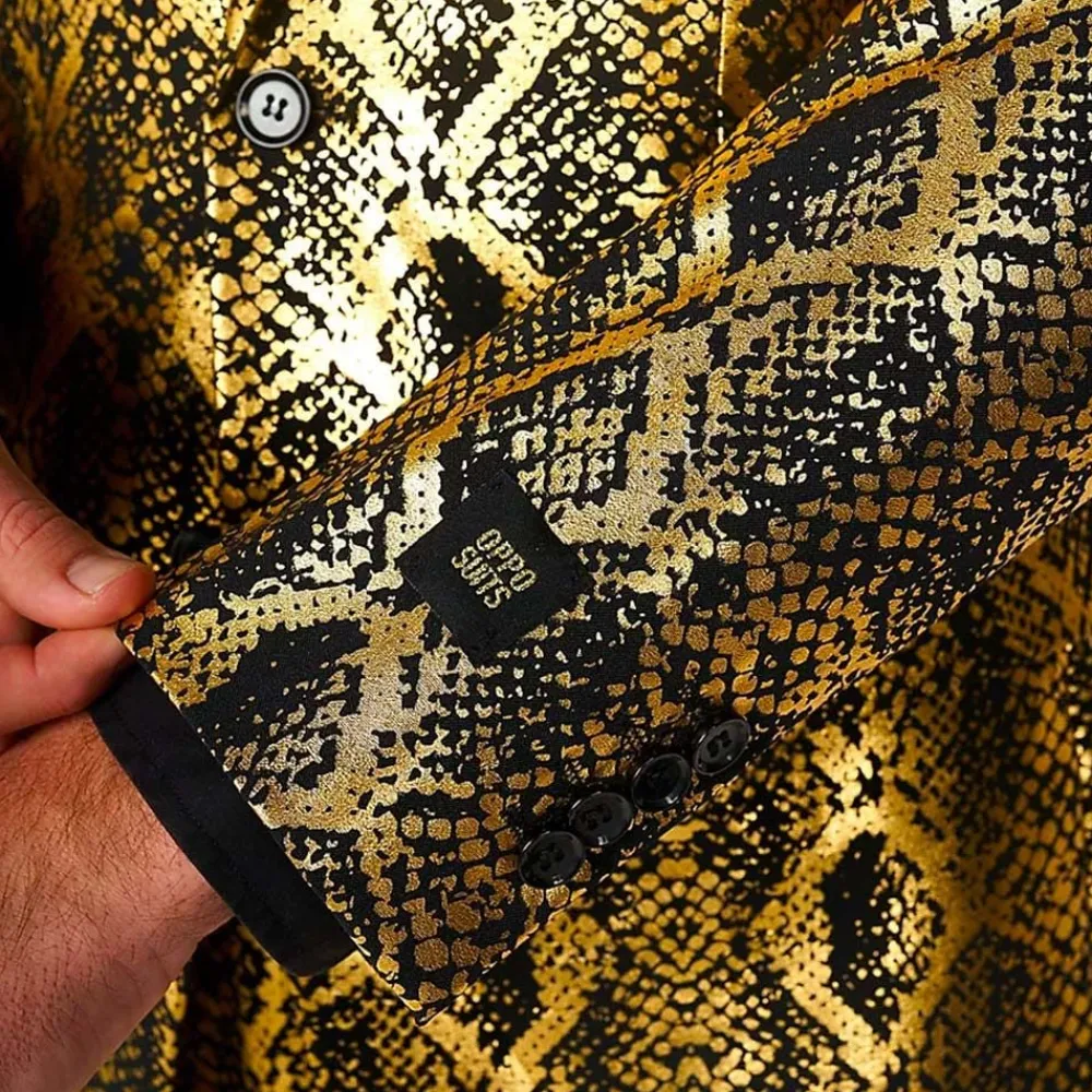 Oppo Merchandise Group B.V. OppoSuits Shiny Snake Jakkesæt - Udklædningskostumer|Kostumetema