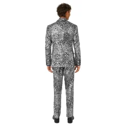 Oppo Merchandise Group B.V. OppoSuits Silver Geo Star Jakkesæt - Tøj|Udklædningskostumer