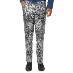 Oppo Merchandise Group B.V. OppoSuits Silver Geo Star Jakkesæt - Tøj|Udklædningskostumer
