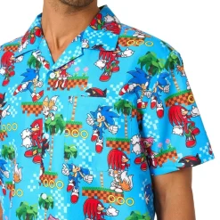 Online Oppo Merchandise Group B.V. OppoSuits Sonic™ Green Hill Shorts jakkesæt