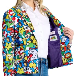 Oppo Merchandise Group B.V. OppoSuits Super Mario Dame Blazer - Merchandise|Tøj