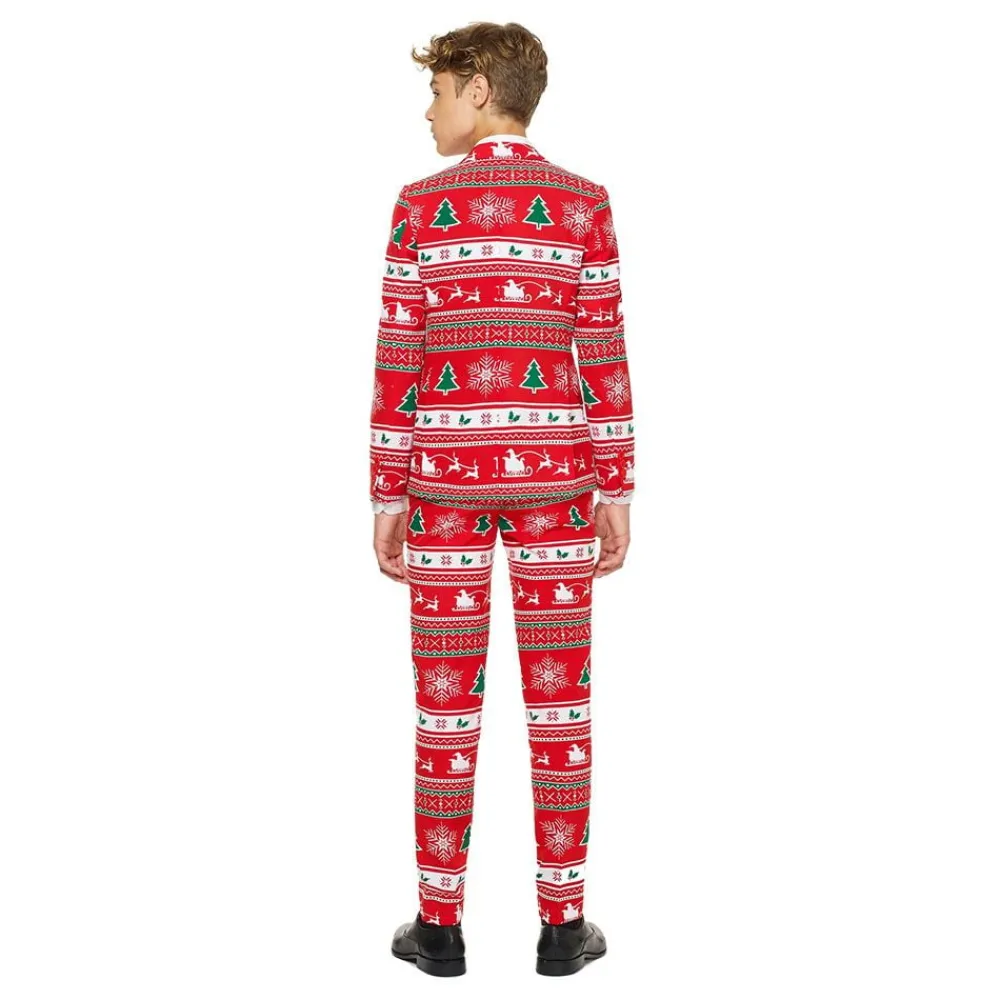 Oppo Merchandise Group B.V. OppoSuits Teen Winter Wonderland Jakkesæt - Tøj|Udklædningskostumer