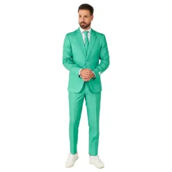 Oppo Merchandise Group B.V. OppoSuits Trendy Turquoise Jakkesæt - Tøj|Udklædningskostumer