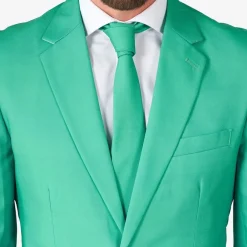 Oppo Merchandise Group B.V. OppoSuits Trendy Turquoise Jakkesæt - Tøj|Udklædningskostumer