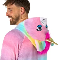Oppo Merchandise Group B.V. OppoSuits Unicorn Onesie - Tøj|Udklædningskostumer