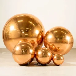 Clearance Ballongkungen AB Oppustelig Spejlkugle Guld