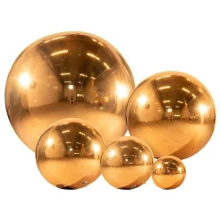 Clearance Ballongkungen AB Oppustelig Spejlkugle Guld