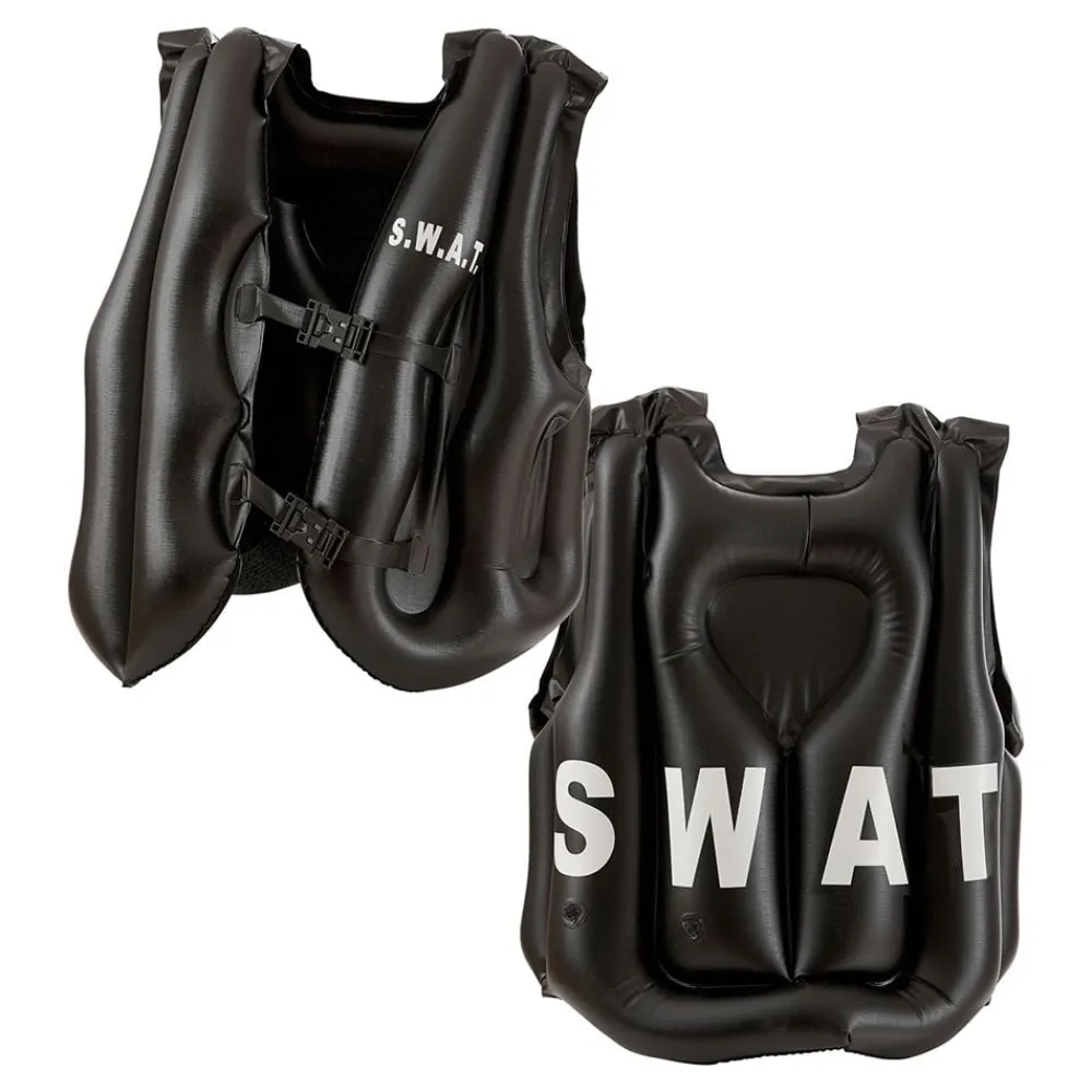 Widmann S.r.l. Oppustelig SWAT Vest - Tilbehør|Kostumetema
