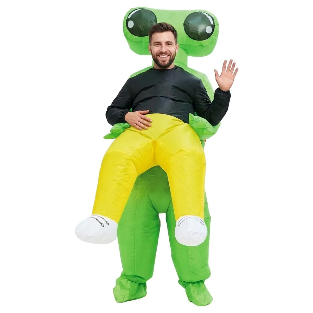 New Original Cup SAS Oppusteligt Bærende Alien Kostume