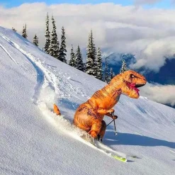 Original Cup SAS Oppusteligt T-Rex Kostume - Udklædningskostumer|Kostumetema