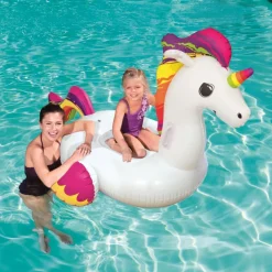 N.B.A. Nordic Business Association AB Oppustelig Unicorn Bademadras - Spil & Leg|Hobby & Fritid