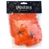 PartyDeco sp. z o.o. Orange Spindelvæv - Oppyntning