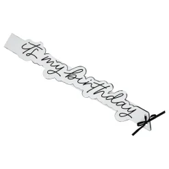 CG Global Products Ltd Ordensbånd It's My Birthday Silver - Tilbehør
