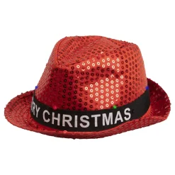Online Hisab/Joker Company AB Paillethat LED Merry Christmas