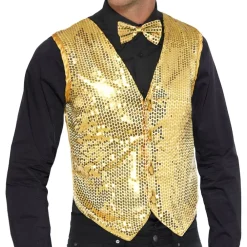 Rubies Netherland B.V. Pailletvest Guld