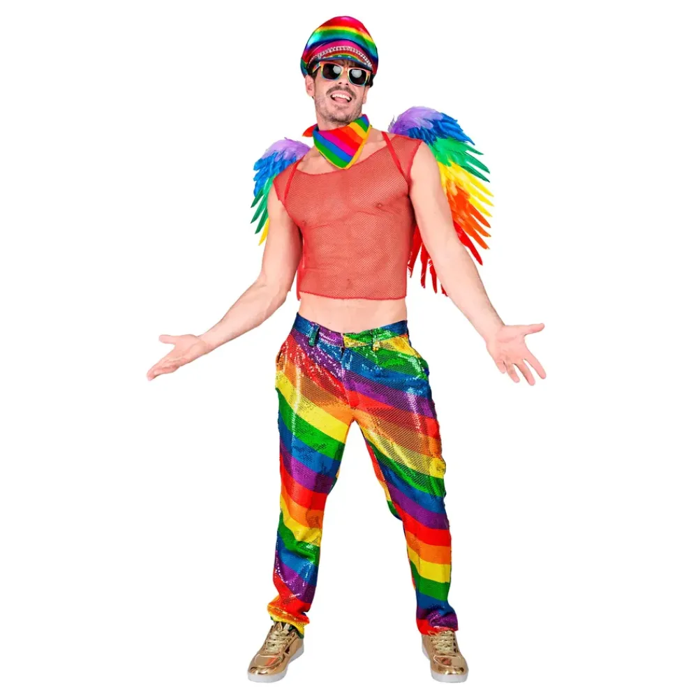 Discount Widmann S.r.l. Palietbukser Multi Pride Herre