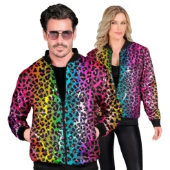 Clearance Widmann S.r.l. Palietjakke Rainbow Leopard