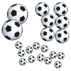 Three Sixty Degrees Ltd Papdekorationer Fodbolde - Hobby & Fritid|Oppyntning