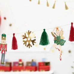 PartyDeco sp. z o.o. Papguirlande Nøddeknækkeren - Oppyntning