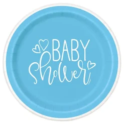Unique UK Inc t/as Unique Party Papirasietter Baby Shower Blå - Borddækning