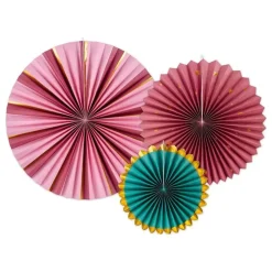 Clearance PartyDeco sp. z o.o. Papirfjer Lyserød/Grøn