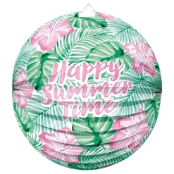New Globos Europe B.V. Papirlanterne Rund Happy Summer Time