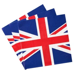 Design House 95 AB Papirservietter Britiske Flag - Borddækning