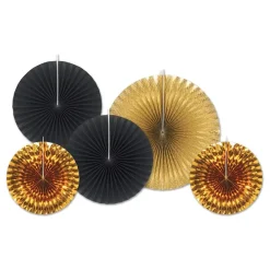 Three Sixty Degrees Ltd Papirvifter Sorte - Oppyntning
